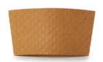 Kraft Embossed Coffee Cup Sleeve for 12–20 oz. Cups