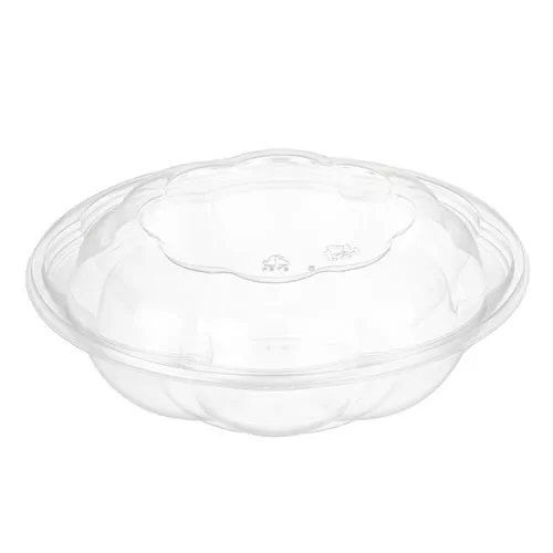 zoho_img_5892498000002723894 18 oz. Clear Plastic Bowl with Lid - Image 1