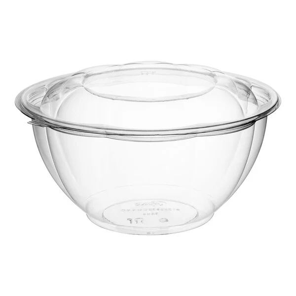 zoho_img_5892498000004037955 32 oz. Clear Plastic Bowl with Lid - Image 1
