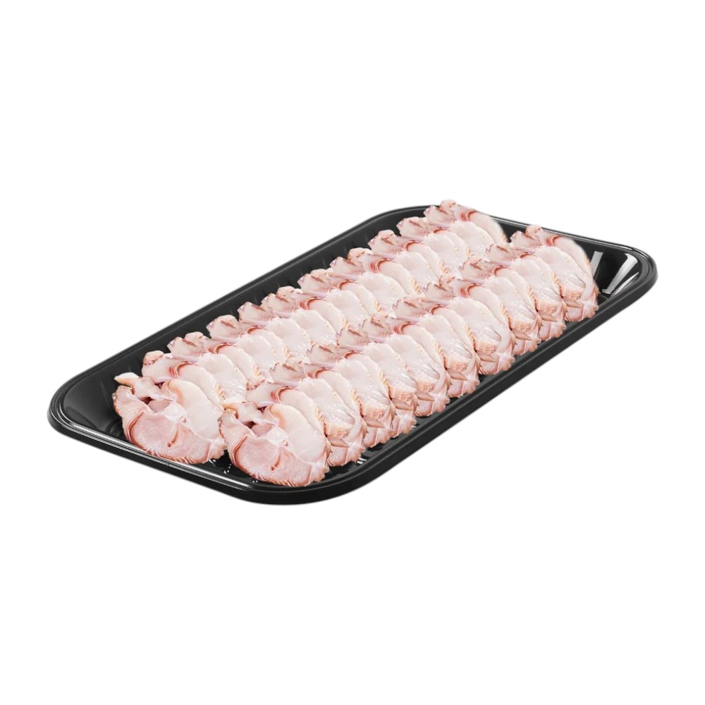 zoho_img_5892498000007585402 #25S Black Pet Plastic Meat Tray, 15