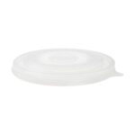 Flat Lid for 16 - 32 oz. Kraft Paper Food Container