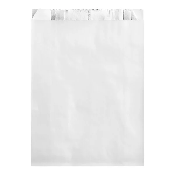 zoho_img_5892498000007493532 Pint Size White Foil Insulated Bag - 5.5″ x 2″ x 7.6″ - Image 1