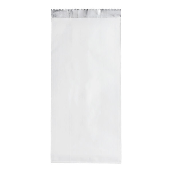 Edited By:
jarcher on 08-9-2024 Quart Size White Foil Insulated Bag - 5″ x 3.5″ x 12.5″ - Image 1