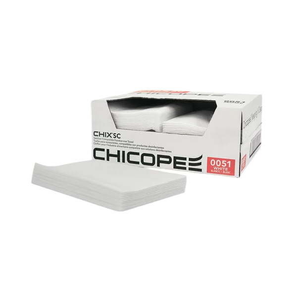 Chicopee Chix® SC 13″ x 21″ White Medium-Duty Foodservice Towel