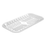 #10S Clear Pet Plastic Meat Tray 10.75