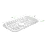 #10S Clear Pet Plastic Meat Tray 10.75