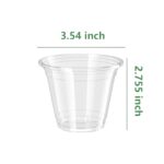9 oz. PET Plastic Cup, 92 mm - Image 2