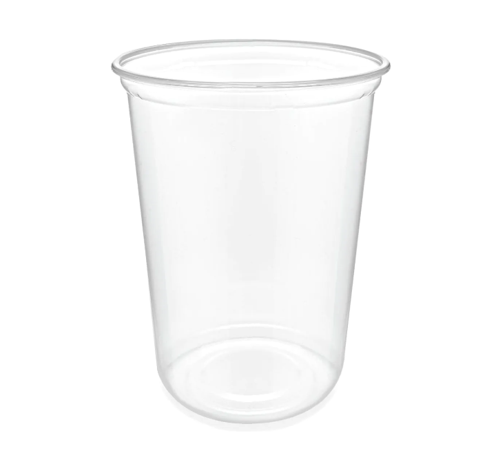 32 oz. Microwavable Translucent Plastic Deli Container