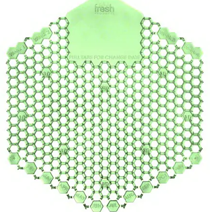 zoho_img_5892498000007332642 Wave 3D Cucumber Melon Urinal Screen - Image 1
