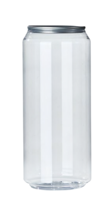 20 oz. Disposable PET Plastic Can (Lids Sold Separately)