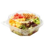6″ Clear PET Hinged Container - Image 2