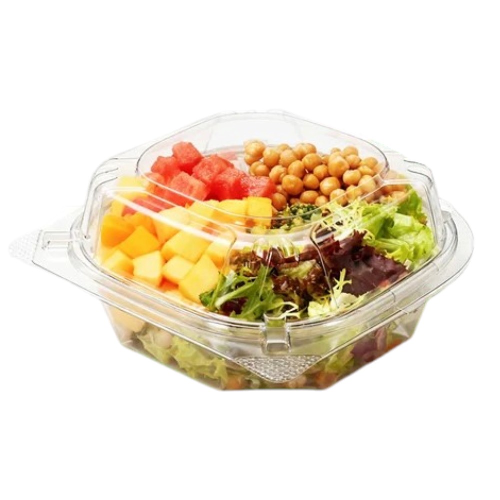 zoho_img_5892498000007555158 6″ Clear PET Hinged Container - Image 2