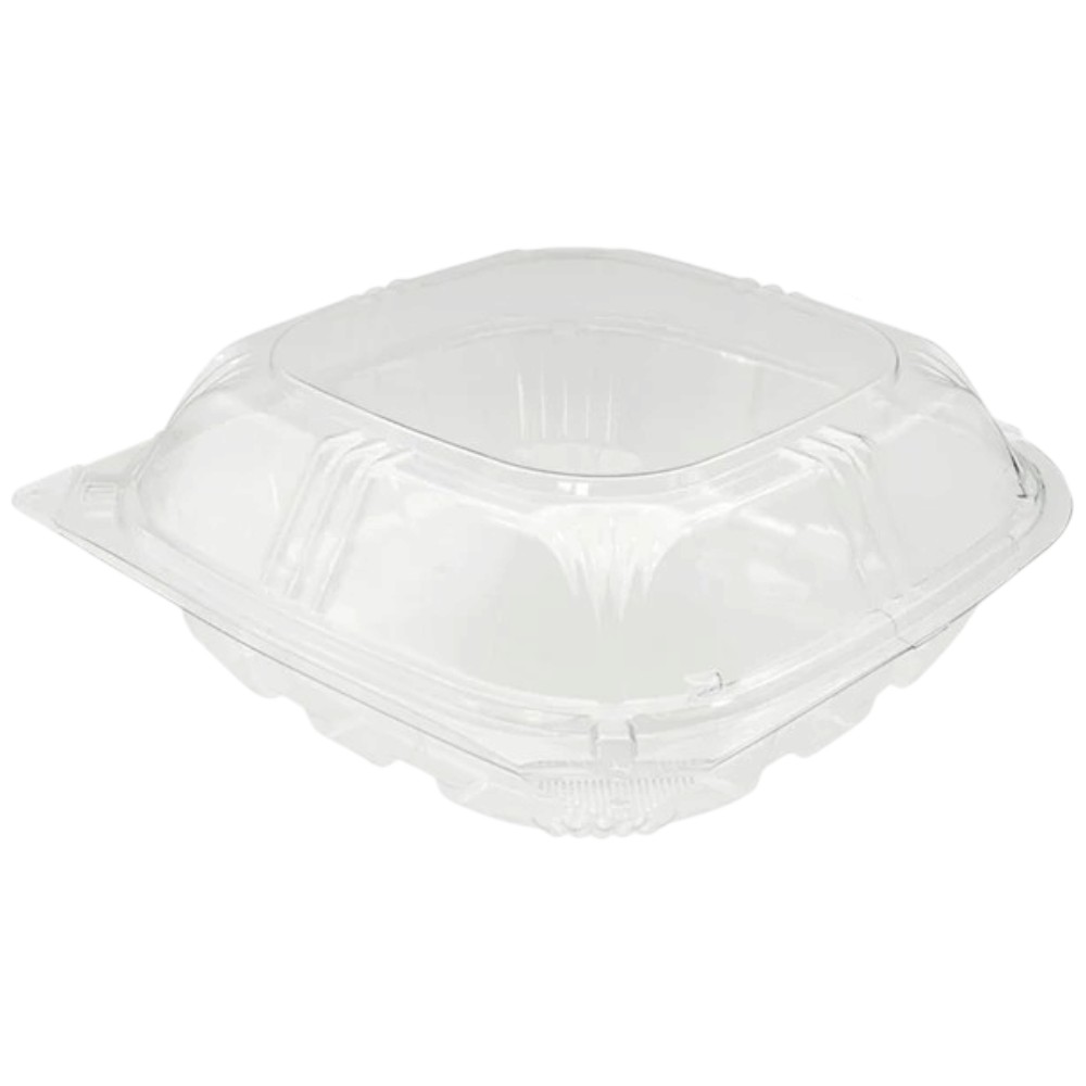 zoho_img_5892498000007555199 8″ Clear PET Hinged Container - Image 1