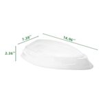 Lid for Boat-Shaped Sushi Tray (DZ-70B) - Image 2