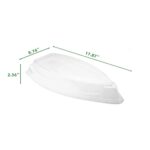 Lid for Boat-Shaped Sushi Tray (DZ-100B) - Image 2