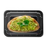 28 oz. Rectangular Microwavable Container with Lid - Image 2