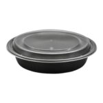 48 oz. Round Microwavable Container with Lid